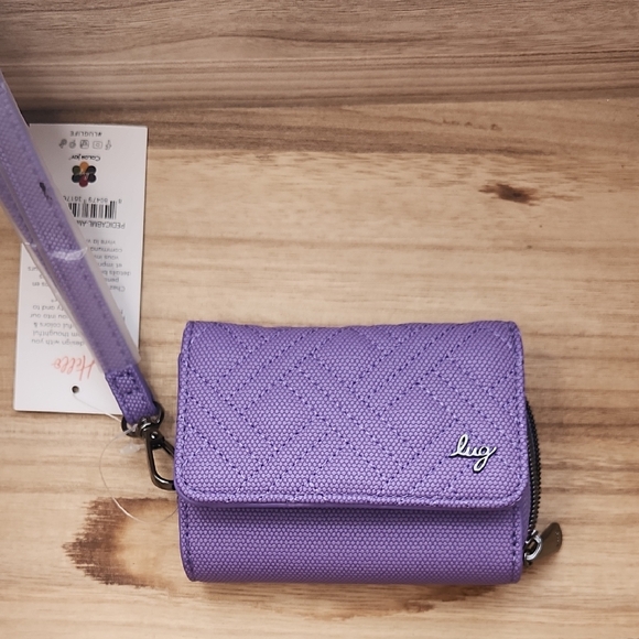 lug Handbags - Lug Amethyst Pedicab Wallet Wristlet Bag